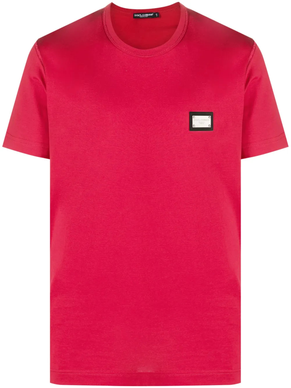 Dolce & Gabbana Playera Con Etiqueta De La Marca | Rojo | FARFETCH MX
