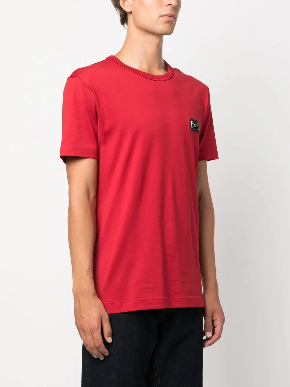 Dolce & Gabbana Playera Con Etiqueta De La Marca | Rojo | FARFETCH MX