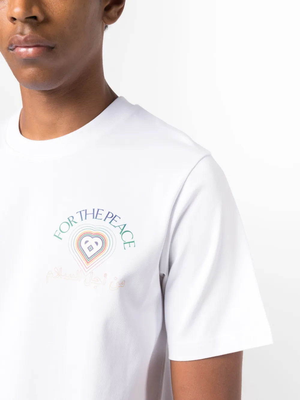 Casablanca Playera For The Peace | Blanco | FARFETCH MX