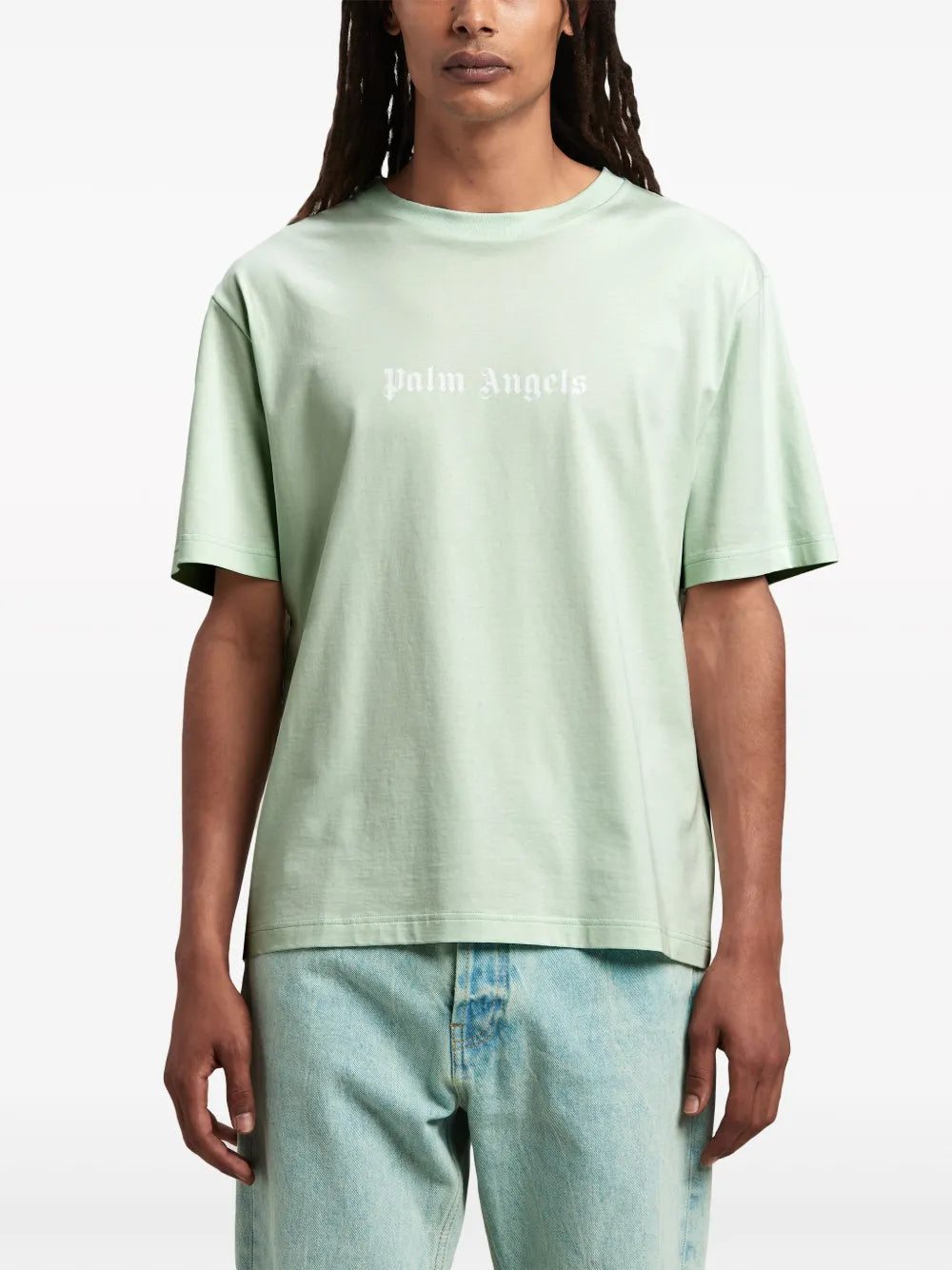 Palm Angels Playera Con Logo Estampado | Verde | FARFETCH MX