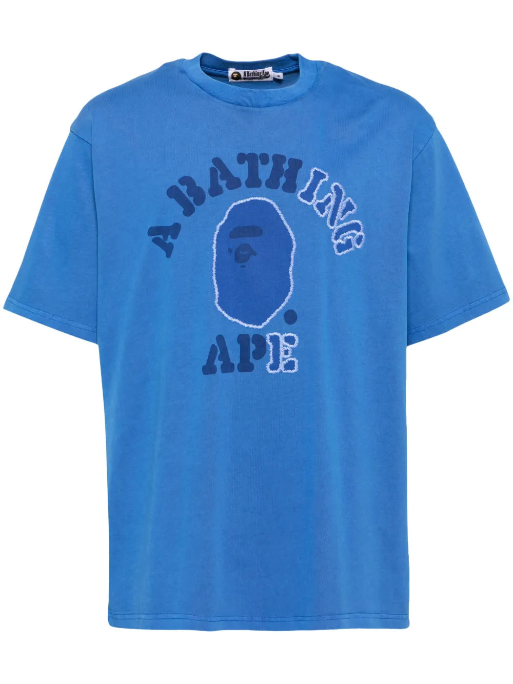 A BATHING APE® Playera Con Efecto Teñido | Azul | FARFETCH MX