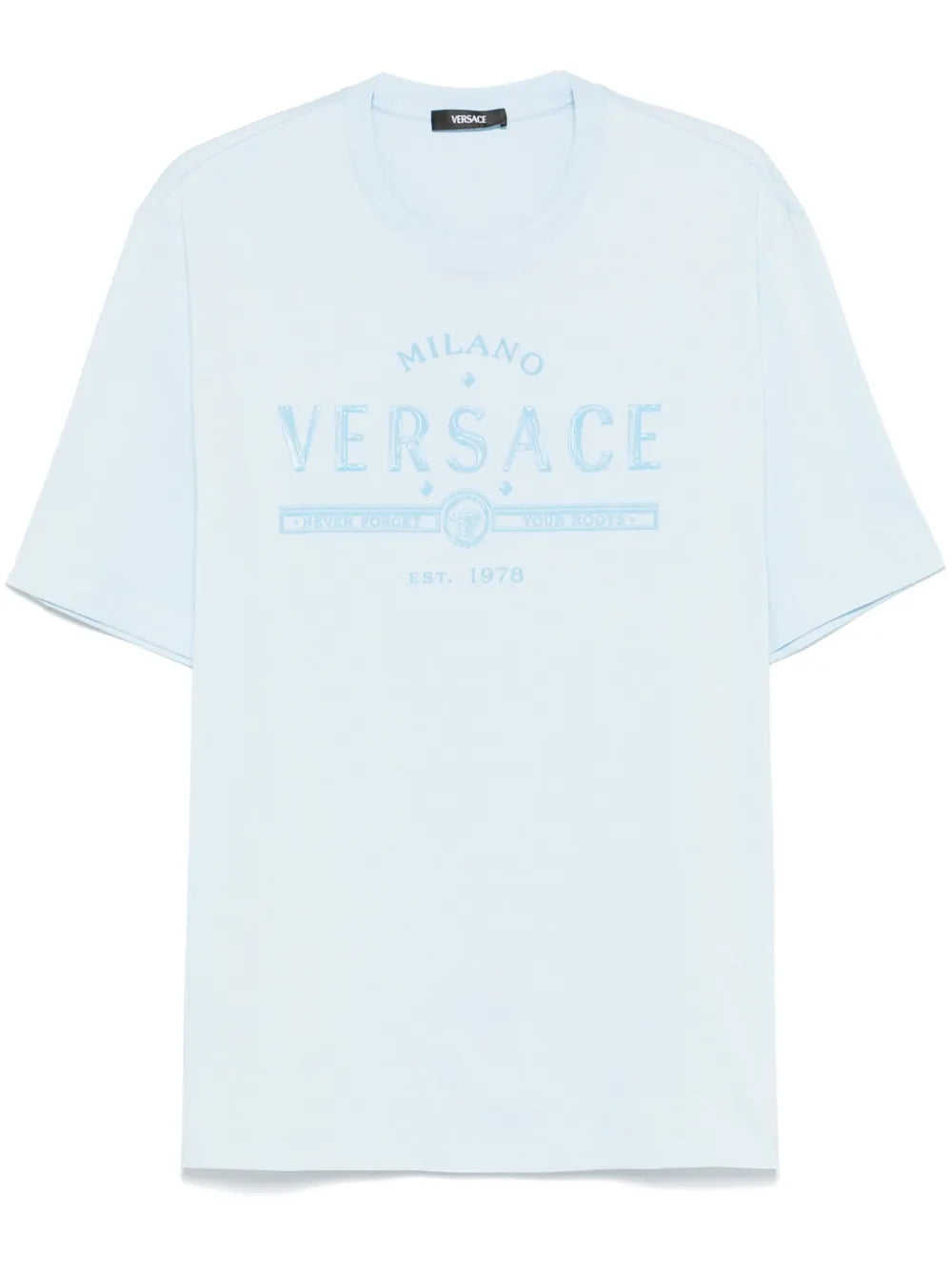 Versace Playera Con Logo Estampado | Azul | FARFETCH MX