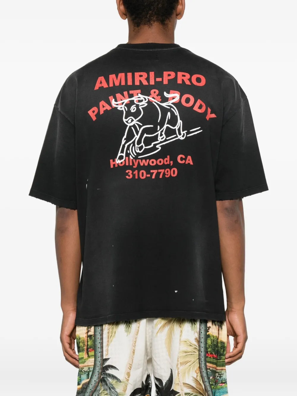 AMIRI Playera Con Estampado Gráfico | Negro | FARFETCH MX