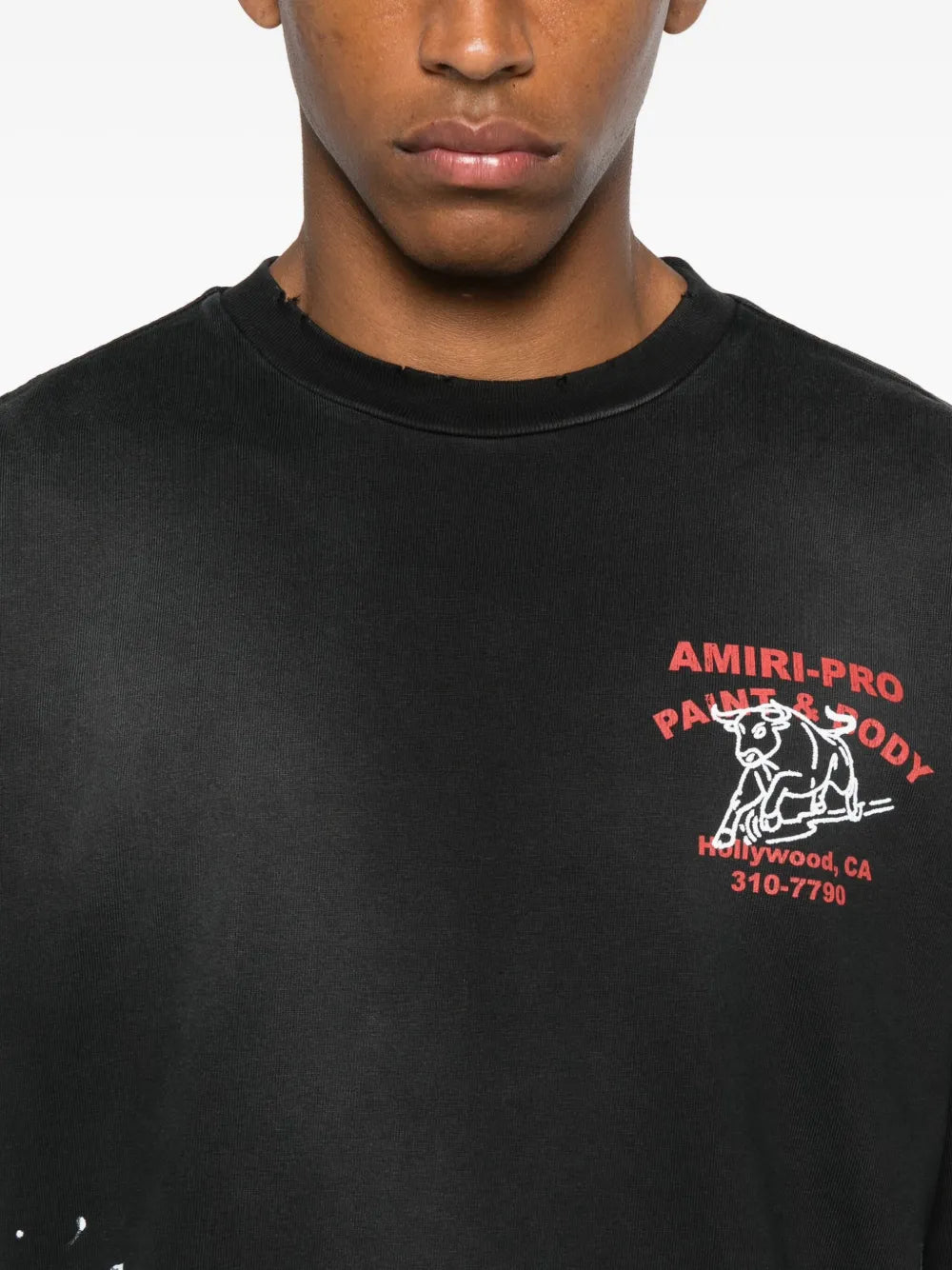 AMIRI Playera Con Estampado Gráfico | Negro | FARFETCH MX